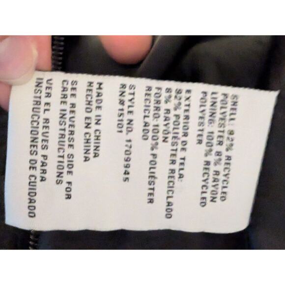 Two By Vince Camuto Soft Knit Walker Hooded Jacket Women's Grey Coat Sz Large L - Picture 9 of 10